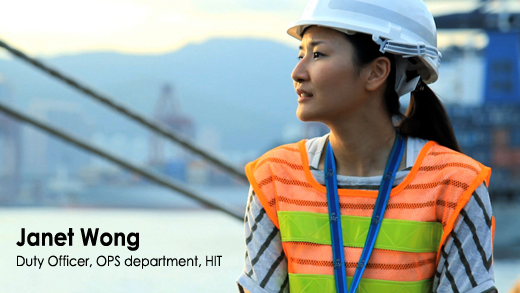Hong Kong’s first licensed female crane operator