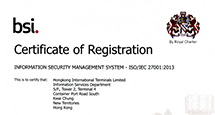 ISO/IEC 27001:2013 certification 