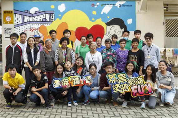 HIT Participated in Hong Kong’s First Public Housing Graffiti Project 